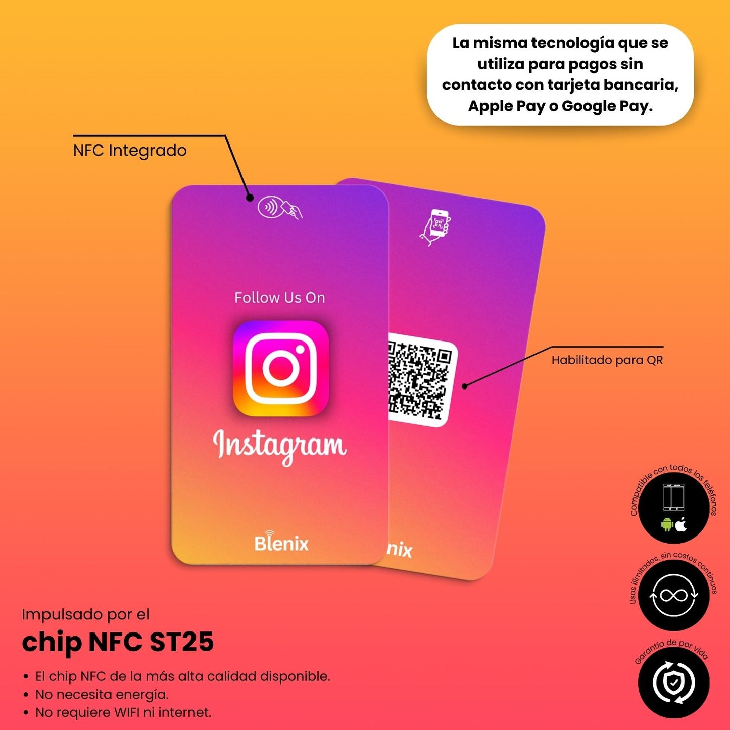 Tarjeta de Seguidores de Instagram