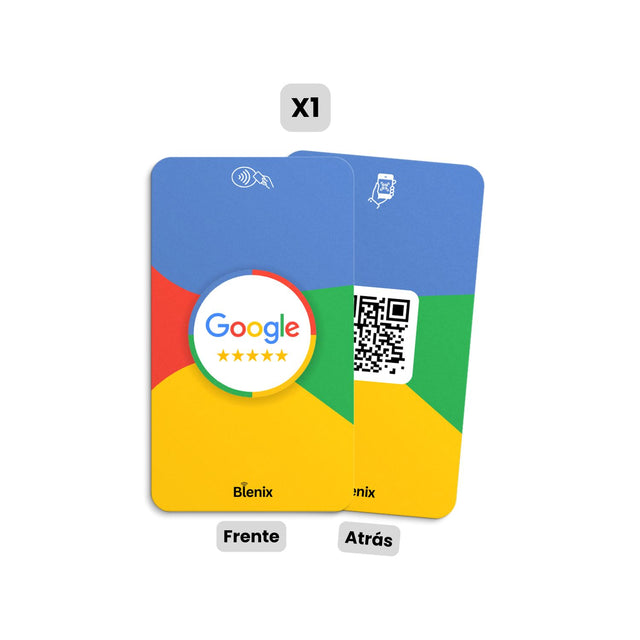 1X Tarjetas Blenix® para Google