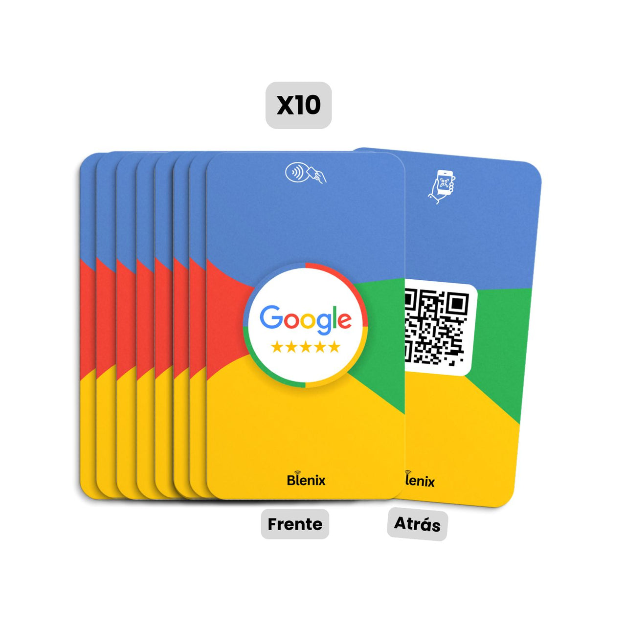 9+1 Tarjetas Blenix® para Google