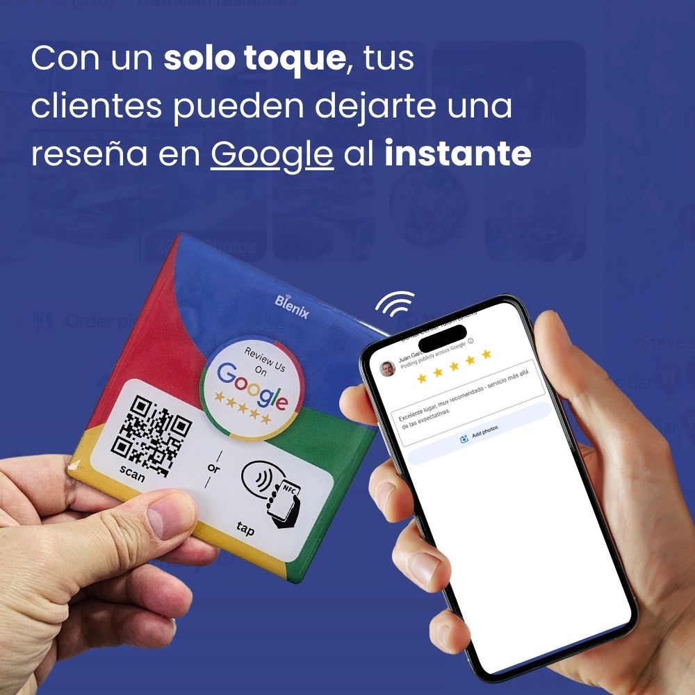 Placa de Reseñas de Google